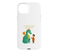 Custodia per iPhone 15 Plus Il drago riluttante Kenneth Grahame Gentle Fantasy Classic