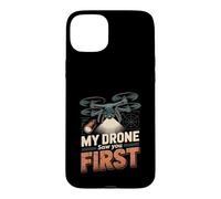 Custodia per iPhone 15 Plus Il mio drone ti ha visto il primo divertente pilota di droni