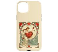 Custodia per iPhone 15 Plus Il peso dell'amore Vintage Art Nouveau Romance