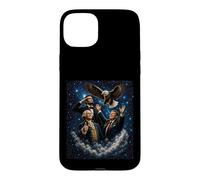 Custodia per iPhone 15 Plus Il presidente americano Lincoln Washington Reagan Patriotic Eagle