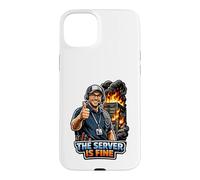 Custodia per iPhone 15 Plus Il server va bene Supporto IT Umorismo