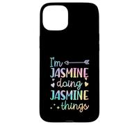 Custodia per iPhone 15 Plus I'm Jasmine Doing Jasmine Things Nome personalizzato
