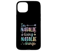 Custodia per iPhone 15 Plus I'm Natalie Doing Natalie Things Nome personalizzato