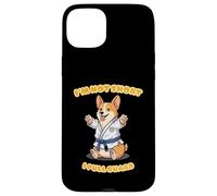 Custodia per iPhone 15 Plus I'm Not Short - I Pull Guard Jiu Jitsu Corgi