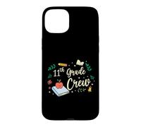 Custodia per iPhone 15 Plus Immagine della scuola insegnante abbinata 11th Grade Crew