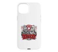 Custodia per iPhone 15 Plus Imperiale Equilibrio Samurai Imperatrice Imperatrice Sol Levante