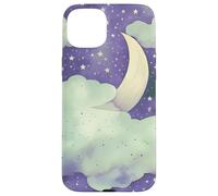 Custodia per iPhone 15 Plus In My Fantasy Era Witchy Green Sage Purple Moon Phases Stars
