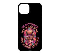 Custodia per iPhone 15 Plus In Ottobre Indossiamo Rosa E Stand Forte Contender Guanti
