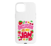 Custodia per iPhone 15 Plus Inclusion Is My Jam Groovy Special Education Sped Teacher