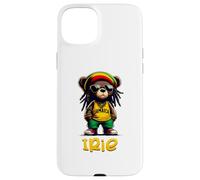 Custodia per iPhone 15 Plus IRIE Orsacchiotto Giamaica radici rasta reggae music