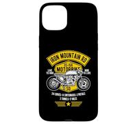 Custodia per iPhone 15 Plus Iron Mountain Road US-16A Design motociclistico del South Dakota