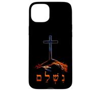 Custodia per iPhone 15 Plus It is Finished - Hebrew Cross of Jesus Passover Easter