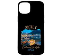 Custodia per iPhone 15 Plus Italia Sicilia turistica Souvenir Castellammare Del Golfo donne