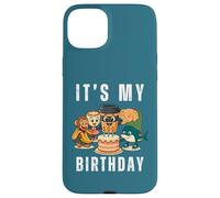 Custodia per iPhone 15 Plus It's My Birthday Compilation Italiano Brainrot Meme Bambini Ragazzi