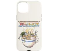 Custodia per iPhone 15 Plus Japanese Retro 90s Mecha Warrior Meka Roboto Ukiyo-E Ramen