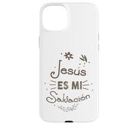 Custodia per iPhone 15 Plus Jesús Es Mi Salvación