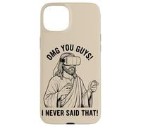 Custodia per iPhone 15 Plus Jesus Gamer OMG Non ho mai detto così divertente