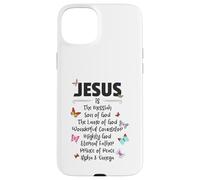 Custodia per iPhone 15 Plus Jesus is The Messiah Mighty God Beautiful Savior Lamb of God