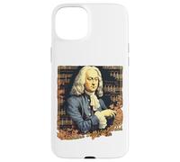 Custodia per iPhone 15 Plus Johann Sebastian Bach Maestro di musica classica