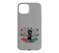 Custodia per iPhone 15 Plus Juneteenth Freedom Day Emancipation Fist