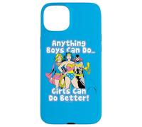 Custodia per iPhone 15 Plus Justice League Girls Can Do It Better