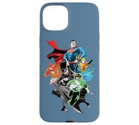 Custodia per iPhone 15 Plus Justice League Group Shot