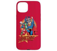 Custodia per iPhone 15 Plus Justice League Raise Your Fist