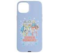 Custodia per iPhone 15 Plus Justice League Super Powers X3