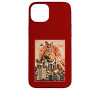 Custodia per iPhone 15 Plus Kaiju Easter Bunny Tokyo Funny Egg Hunt Japanese Vibe