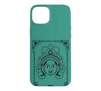 Custodia per iPhone 15 Plus Kali Goddess Deity Indian Hinduism Yoga Design