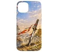 Custodia per iPhone 15 Plus Katana Tribute - Spada Samurai Giapponese, Onore & Serenità