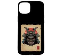 Custodia per iPhone 15 Plus Kawaii Anime Manga Otaku Samurai Japan Ramen Y2K Cyberpunk