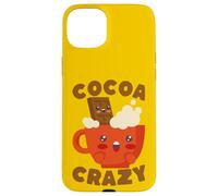 Custodia per iPhone 15 Plus Kawaii Hot Cocoa Crazy Chocolate Drink Amante