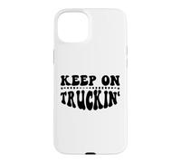 Custodia per iPhone 15 Plus Keep On Truckin Women Keep On Trucking Mens Trucker Driver