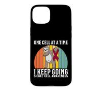 Custodia per iPhone 15 Plus Kids Sickle Cell Awareness Items Apparel Sickle Cell Warrior