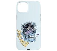 Custodia per iPhone 15 Plus "Killer Surf" Skull Surf Vintage Wave Skeleton Surfing