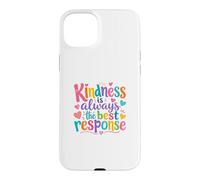 Custodia per iPhone 15 Plus Kindness Is Always The Best Response Cute colorful Kindness