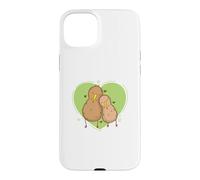 Custodia per iPhone 15 Plus Kiwi Bird è innamorato Kiwi Fruit Animal