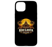 Custodia per iPhone 15 Plus Koh Lanta Thailandia Sunset Island Travel Design