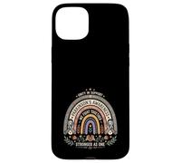 Custodia per iPhone 15 Plus La consapevolezza del Parkinson Boho Rainbow Combattiamo insieme