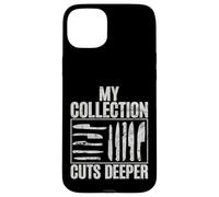 Custodia per iPhone 15 Plus La mia collezione Cuts Deeper Knife