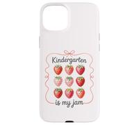 Custodia per iPhone 15 Plus La scuola materna è la mia marmellata di fragole per insegnanti bambini in età prescolare