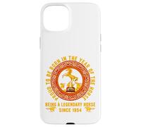 Custodia per iPhone 15 Plus Leggendario dal 1954 Orgoglioso di nascere nell'anno del cavallo