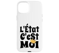 Custodia per iPhone 15 Plus L'Etat c'est moi - Luigi XIV citazione francese