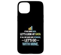 Custodia per iPhone 15 Plus Let's Look At Data - Data Science Statistics Data Analyst