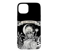 Custodia per iPhone 15 Plus L'imperatrice III Tarocchi gotico occulto Halloween
