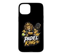 Custodia per iPhone 15 Plus Lion Padel King: Il Miglior Giocatore Di Padel, Campione