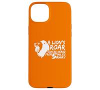 Custodia per iPhone 15 Plus Lion Roar Animali Selvaggi Safari Natura Appassionato