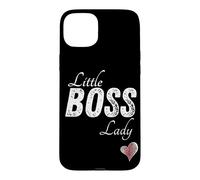 Custodia per iPhone 15 Plus Little Boss Lady Bambino Bambini Ragazza Carino