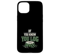 Custodia per iPhone 15 Plus Logger Humor Logging Identity Logger sono un regalo diverso